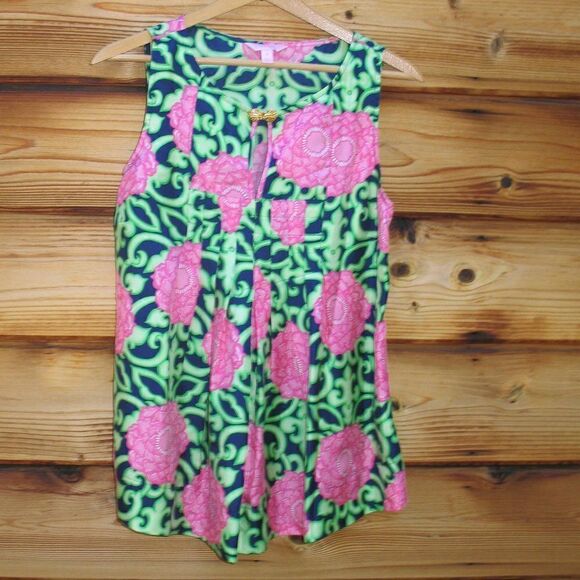 Lilly Pulitzer Silk Top - Picture 2 of 8